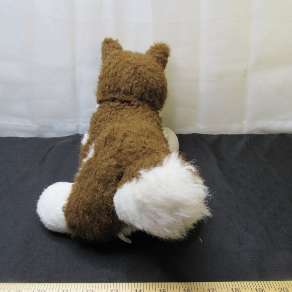 Vintage Luv Bunch Adorable Brown & White Husky Plush Stuffed Animal Toy - Picture 6 of 16